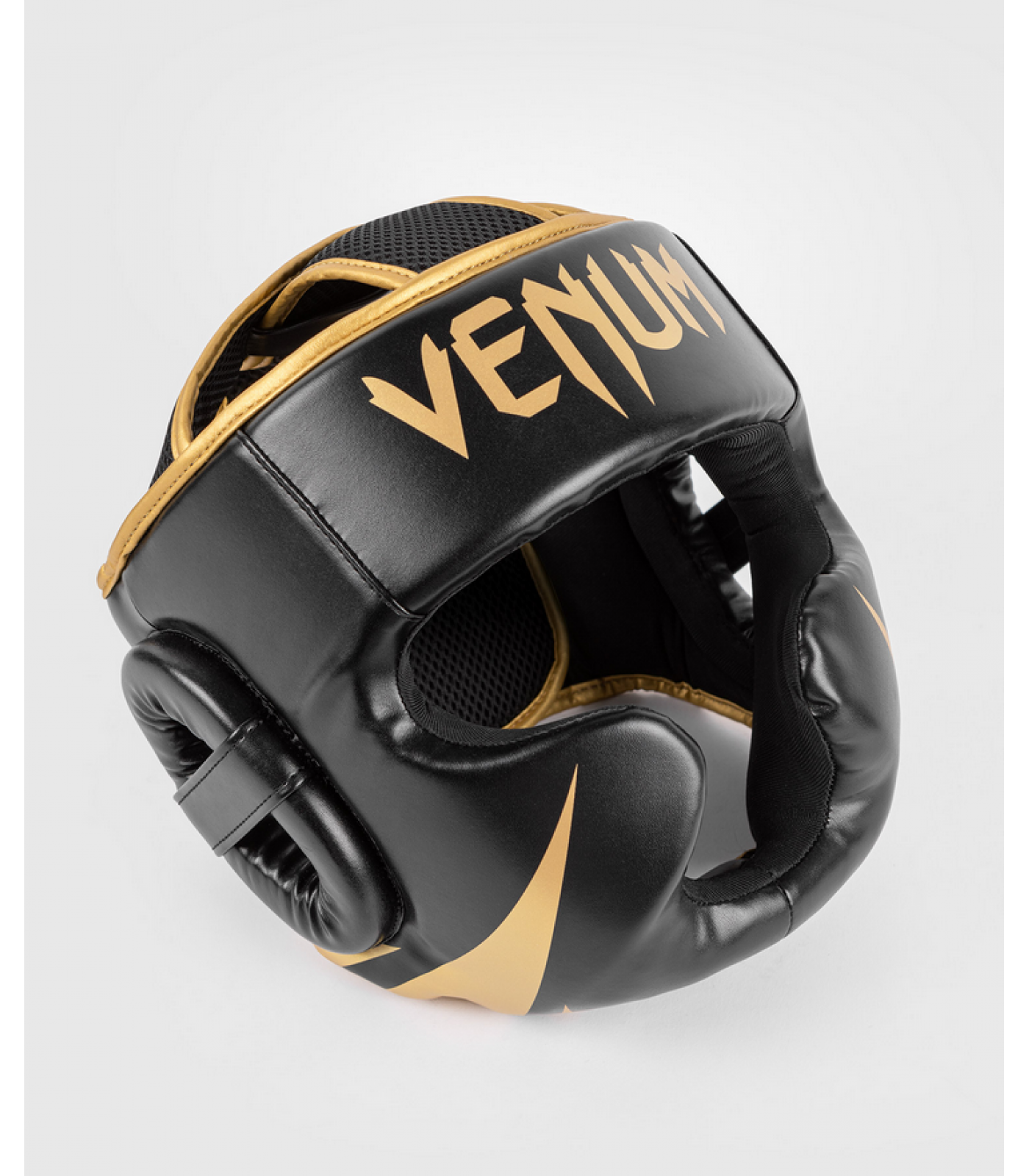 Протектор за глава /каска/ - VENUM CHALLENGER 2.0 HEADGEAR BLACK/GOLD​